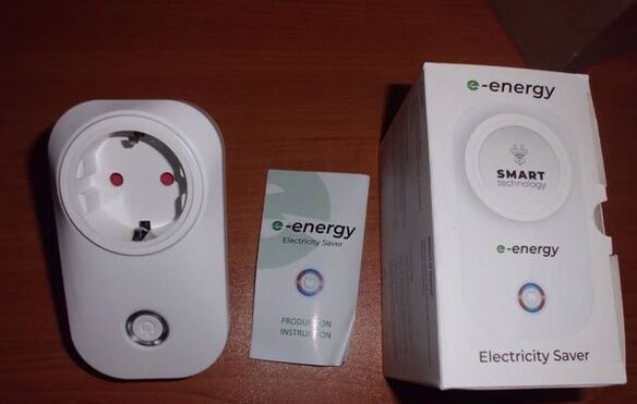 Foto vun der Socket, Erfahrung mam Gebrauch vun E-Energy